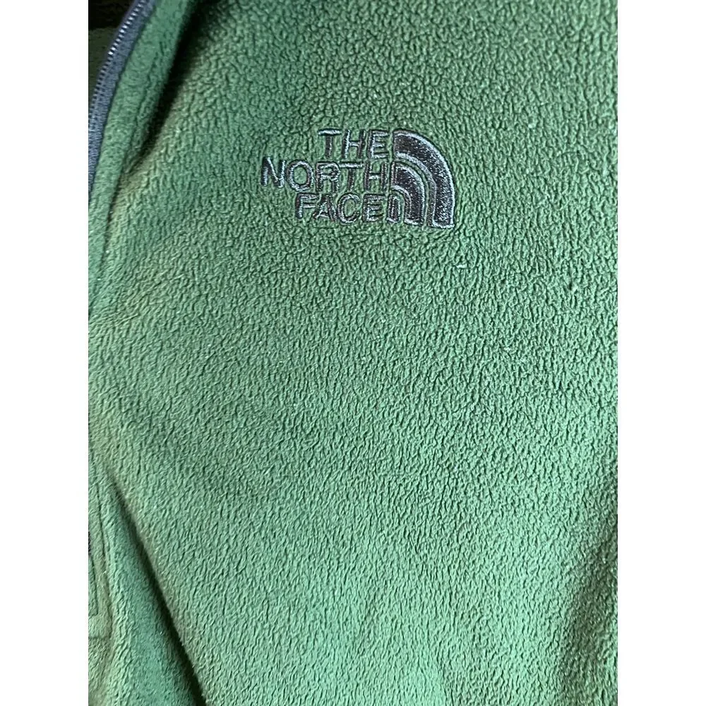 The North Face Green Lightweight Fleece -‎ Mens Small